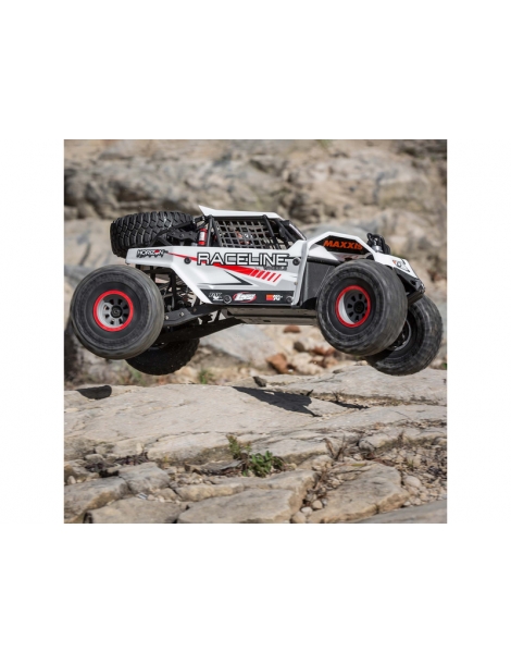 RC modelis Losi 1/6 Super Rock Rey V2 4WD RTR - balta