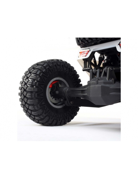 RC modelis Losi 1/6 Super Rock Rey V2 4WD RTR - balta
