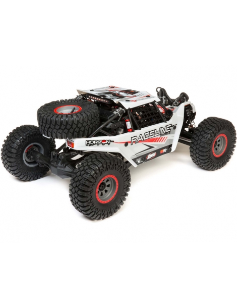 RC modelis Losi 1/6 Super Rock Rey V2 4WD RTR - balta
