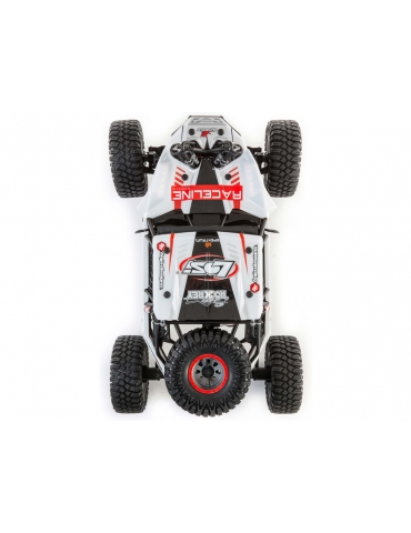 RC modelis Losi 1/6 Super Rock Rey V2 4WD RTR - balta