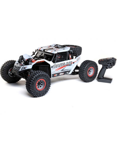 RC modelis Losi 1/6 Super Rock Rey V2 4WD RTR - balta