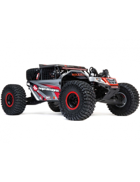 RC modelis Losi 1/6 Super Rock Rey V2 4WD RTR - balta