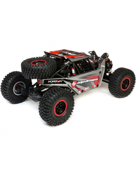 RC modelis Losi 1/6 Super Rock Rey V2 4WD RTR - pilka