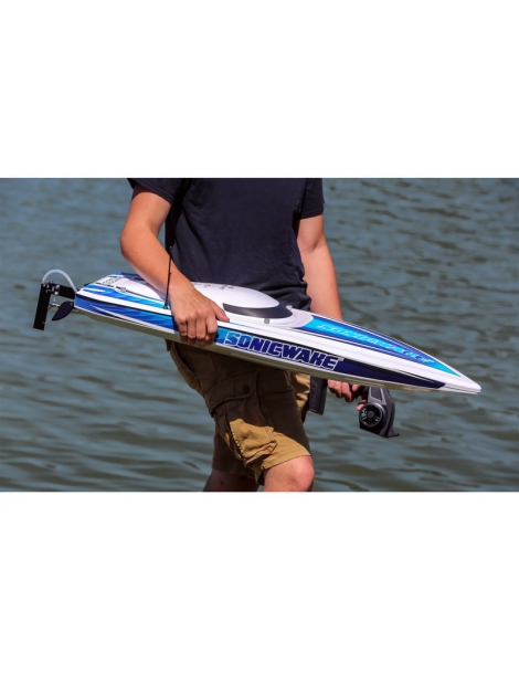 RC laivas 36" Sonicwake Self-Right Deep-V Brushless RTR
