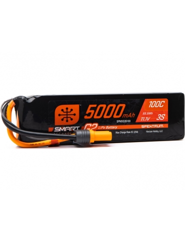 Akumuliatorius Spektrum Smart G2 LiPo 11.1V 5000mAh 100C IC5