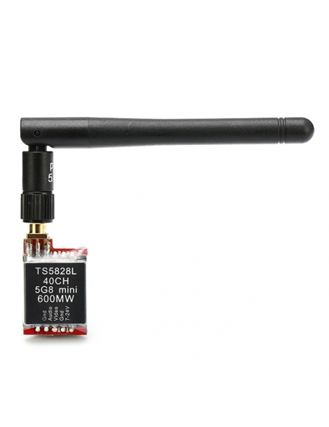Eachine TS5828L 600mW 5,8GHz 40CH Mini FPV siųstuvas VTX su LED ekranu, skirtas mažam RC dronui