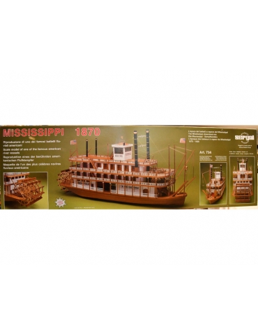 Misisipės garlaivio rinkinys 1:50
