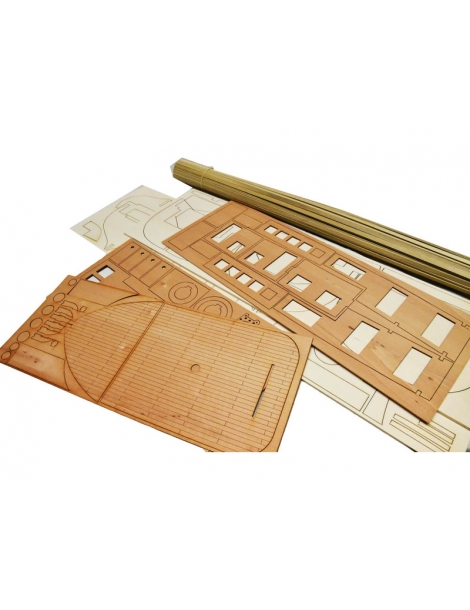 Laivo modelis Mantua Model Anteo 1:30 KIT