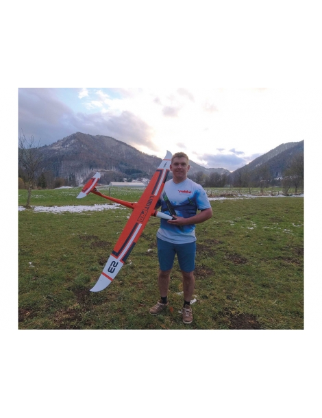 Lėktuvas Limit Pro 1.7m ARF - oranžinė