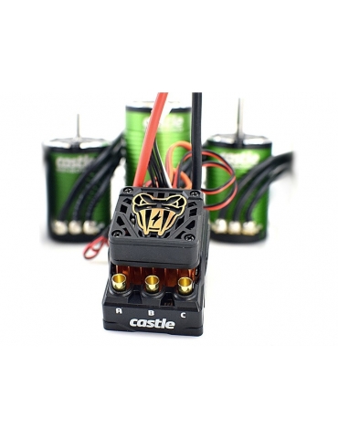 Castle COPPERHEAD 10 1410-3800KV Combo SCT Edition 5mm Shaft 2S/3S