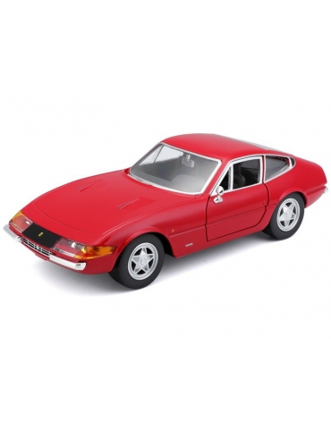Modelis Bburago Ferrari 365 GTB4 1:24 - raudona