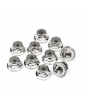 103729 - SERRATED FLANGE LOCK NUT M4 (SILVER/10pcs)