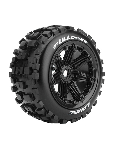LT3288B - Louise Tires & Wheels ST-ULLDOZE 1/8 Truck (Beadlock) (2)