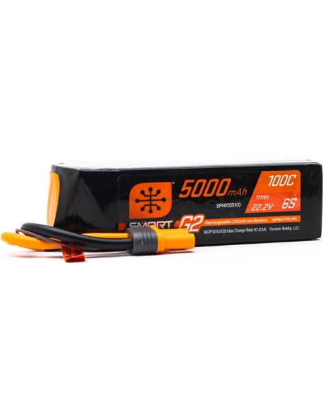 Akumuliatorius Spektrum Smart G2 LiPo 22.2V 5000mAh 100C IC5
