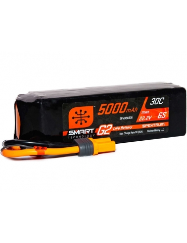 Akumuliatorius Spektrum Smart G2 LiPo 22.2V 5000mAh 30C IC5