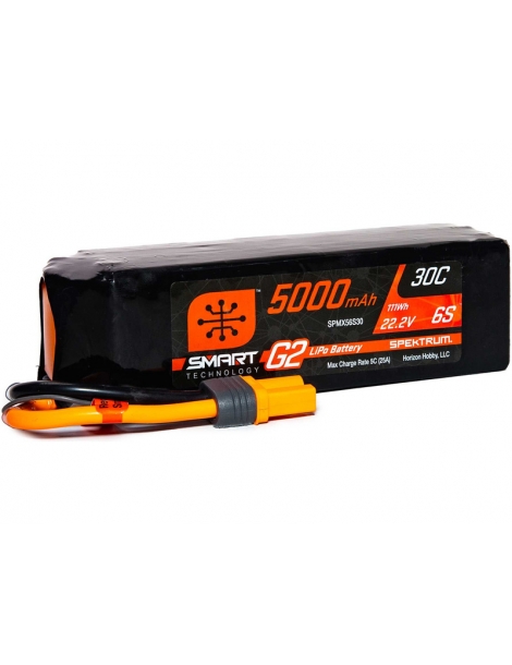 Akumuliatorius Spektrum Smart G2 LiPo 22.2V 5000mAh 30C IC5