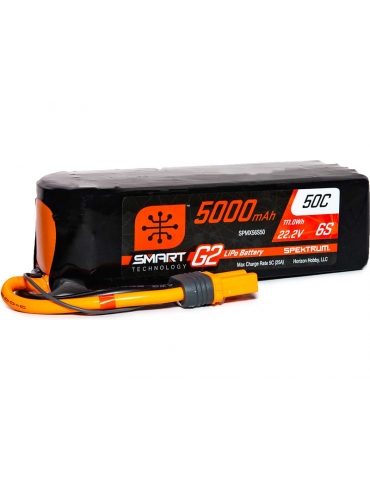 Akumuliatorius Spektrum Smart G2 LiPo 22.2V 5000mAh 50C IC5