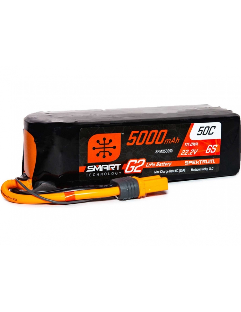 Akumuliatorius Spektrum Smart G2 LiPo 22.2V 5000mAh 50C IC5