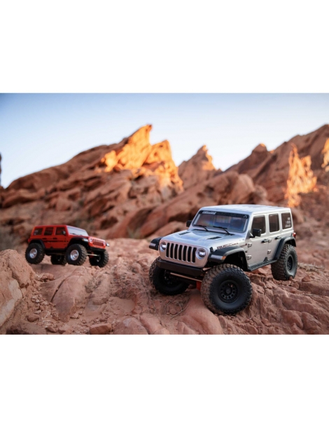 RC modelis Axial 1/6 SCX6 Jeep JLU Wrangler 4WD RTR - sidabrinė