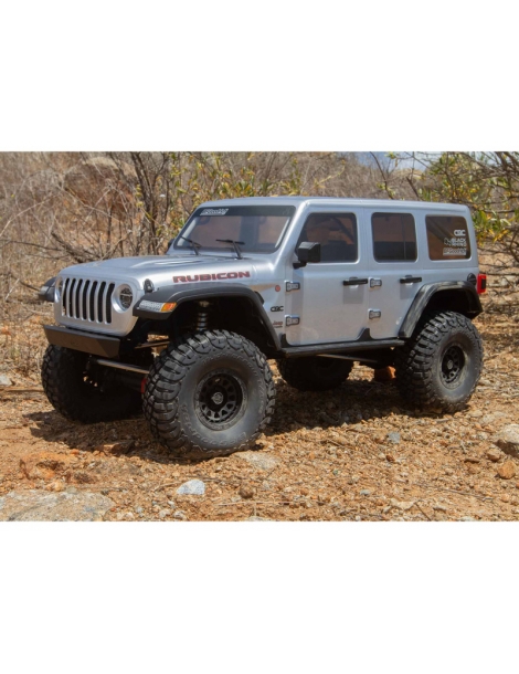 RC modelis Axial 1/6 SCX6 Jeep JLU Wrangler 4WD RTR - sidabrinė