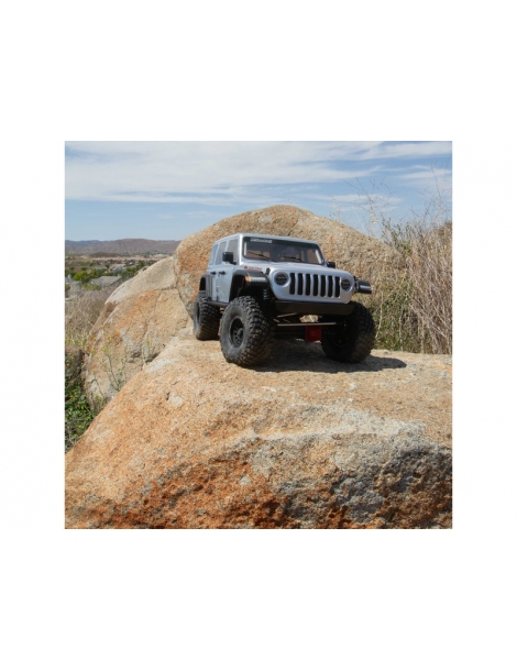 RC modelis Axial 1/6 SCX6 Jeep JLU Wrangler 4WD RTR - sidabrinė