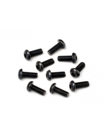 114761 - BUTTON HEAD SCREW M2.5X6MM (HEX SOCKET/10PCS)