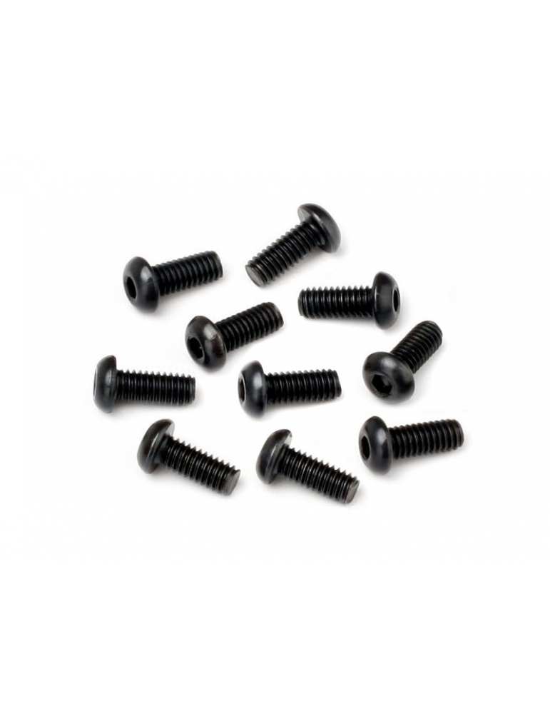 114761 - BUTTON HEAD SCREW M2.5X6MM (HEX SOCKET/10PCS)