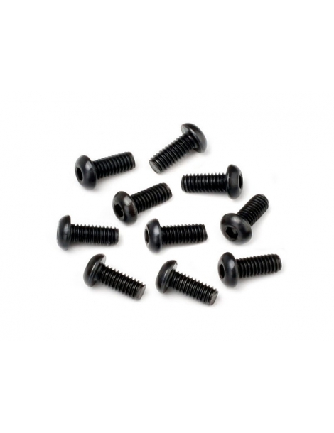 114761 - BUTTON HEAD SCREW M2.5X6MM (HEX SOCKET/10PCS)