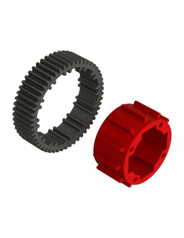 Arrma Aluminum Center Diff Case Set (1 Diff)