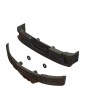 Arrma Bumper Set, Black Chrome
