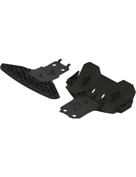 Arrma Lower Front Bumper and Rear Diffuser Set