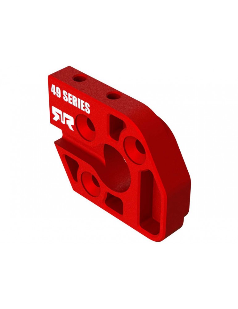 Arrma Aluminum Motor Plate 49 Series Red