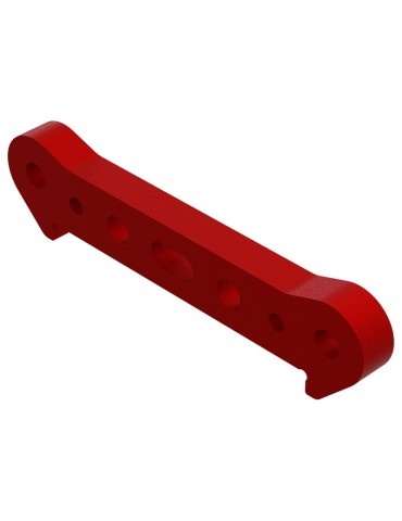 Arrma Aluminum Front Suspension Mount (Red)