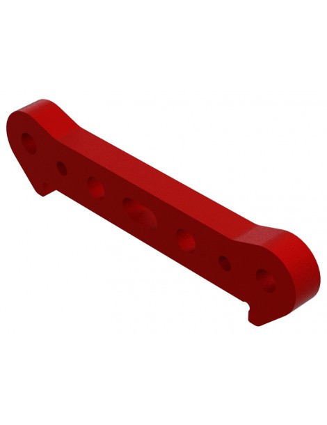 Arrma Aluminum Front Suspension Mount (Red)