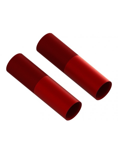Arrma Aluminum Shock Body 24x88mm (Red) (2)