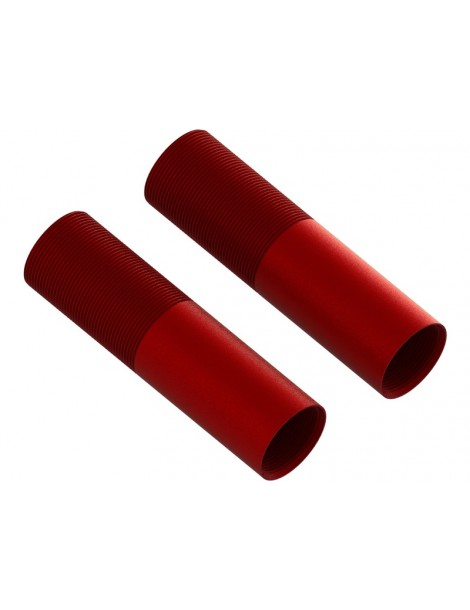 Arrma Aluminum Shock Body 24x83mm (Red) (2)