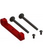 Arrma Front Upper Suspension Mount CNC Aluminum Red