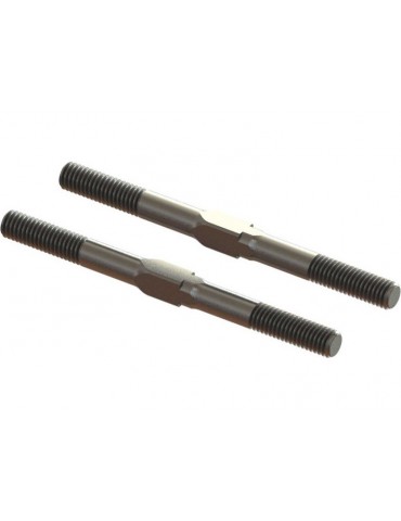 Arrma Steel Turnbuckle M5x65mm Silver (2)