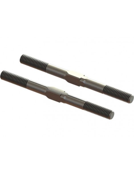 Arrma Steel Turnbuckle M5x65mm Silver (2)
