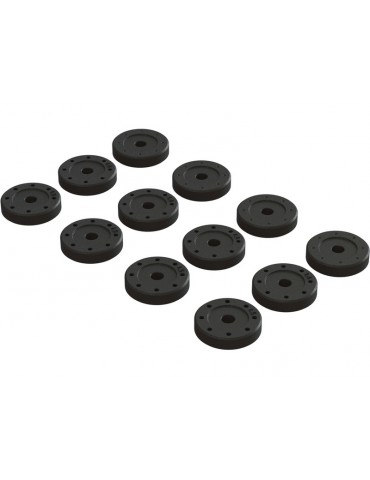 Arrma Shock Piston Set: 1.4mm (8), 1.5mm (8), Blank (4)
