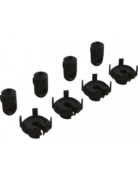 Arrma Shock Rod End & Spring Perch Set (4 Shocks)
