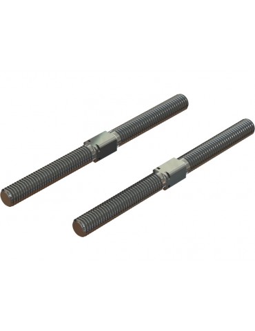 Arrma Steel Turnbuckle M8x105mm Silver (2)