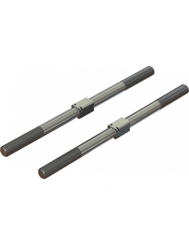 Arrma Steel Turnbuckle M7x130mm Silver (2)