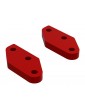 Arrma Aluminum Steering Plate A (Red) (2)