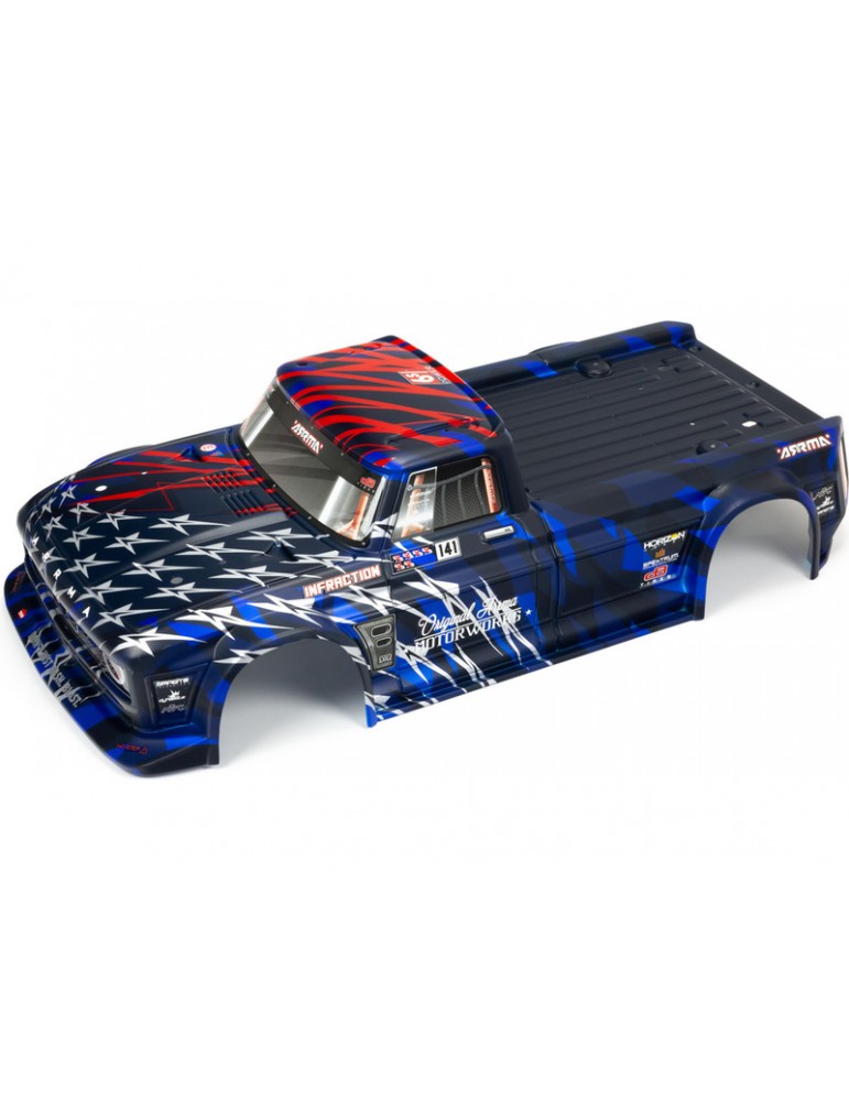 Arrma Painted Body Blue: Infraction 6S BLX