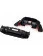 Arrma Painted Splitter And Diffuser Black/Red: Felony 6S BLX