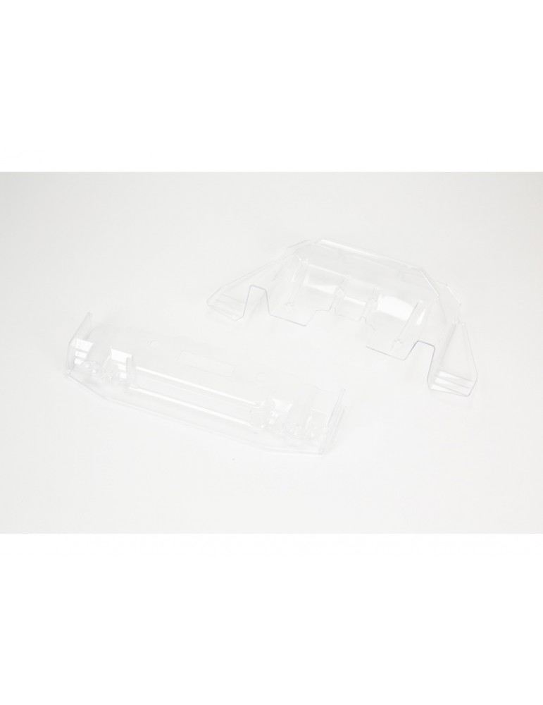 Arrma Trimmed Splitter And Diffuser (Clear): Felony 6S BLX