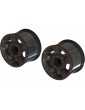 Arrma Wheel 2.8" 14mm Hex, Black Chrome (2)