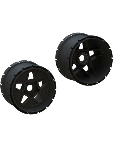 Arrma MT Wheel 4.9in 24mm Hex (1pr)