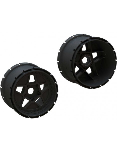Arrma MT Wheel 4.9in 24mm Hex (1pr)